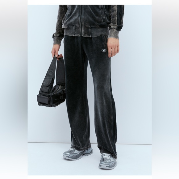 Diesel Other - Diesel Black Velour sweatpants P-Zampband